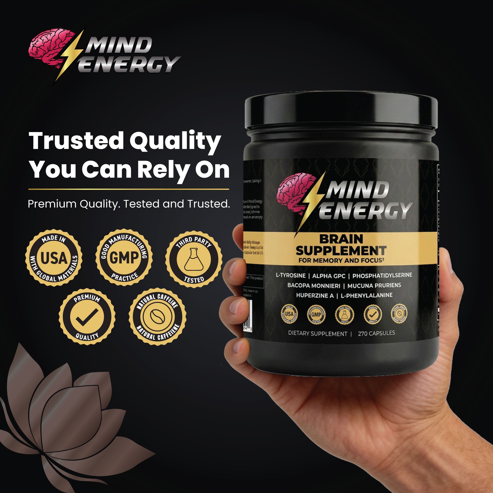 Natural Mind Energy™ Brain Supplement