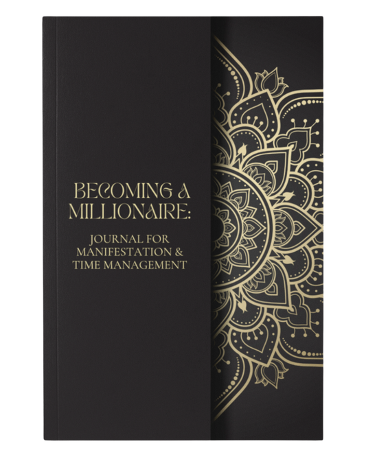 Becoming a Millionaire - Journal for Manifestation & Time Management