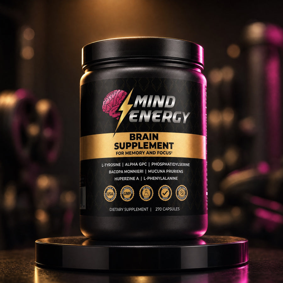 Natural Mind Energy bottle — fuel for a sharper mind